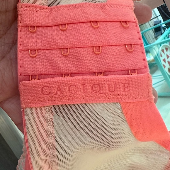 Smooth unlined balconette blonde bloom bra - Picture 6 of 7